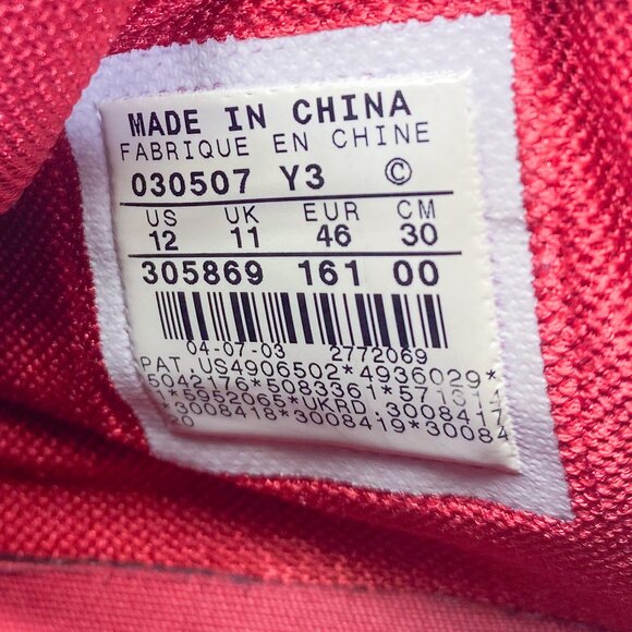 Air Jordan 18 XVIII Basketball Sneakers White Varsity Red Shoes - Picture 7 of 11